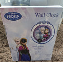 Disney Frozen Elsa and Anna 10" Wall Clock - Brand New Design