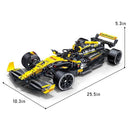 XIU F1 Racing Car Construction Set, Fits Lego F1 Car Collection JKC7205D