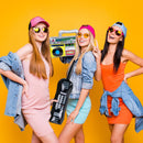 Retro Inflatable Boombox for 80s and 90s Hip Hop Party Decor