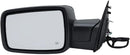 Chrome Left Side Door Mirror Assembly for 2013 Dodge Ram 1500 2500 3500
