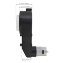 12V RS550 High-Speed DC Gearbox Motor for Ride-On Cars with 12mm Shaft Hole