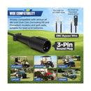 48V 18A Golf Cart Charger with 3-Pin Plug for Club Car