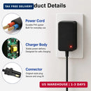 12V Charger for Fisher-Price Power Wheels Gray/Orange Ride-On Vehicle