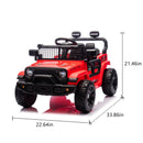 24V Children's Electric Ride-On Vehicle with Parental Control, Four-Wheel Suspension, Two-Wheel Drive, Bluetooth, and MP3 Functionality
