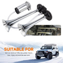 High-Decibel Train Horn Kit for Vehicles with Easy-Press Button