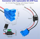 12V 20Ah LiFePO4 Power Pack for Peg Perego John Deere Tractors