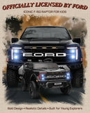 Ford F-150 Raptor 24V Electric Ride-On Toy for Big Kids - 2 Seater