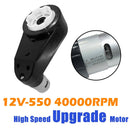 2-Pack Kids Ride-On Car 12V RS550 High-Speed Motor Gearbox 40000RPM