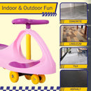 Lil' Rider Wiggle Car - Ride-On Toy for Kids 3 Years and Older, Large, Pink & Purple