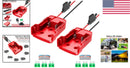 Milwaukee M18 Power Wheel Adapter Kit with 12AWG Wire and Safety Fuses