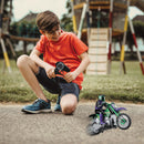 Lexibook Crosslander® Radio-Controlled Off-Road Motorcycle – Speeds up to 12 km/h