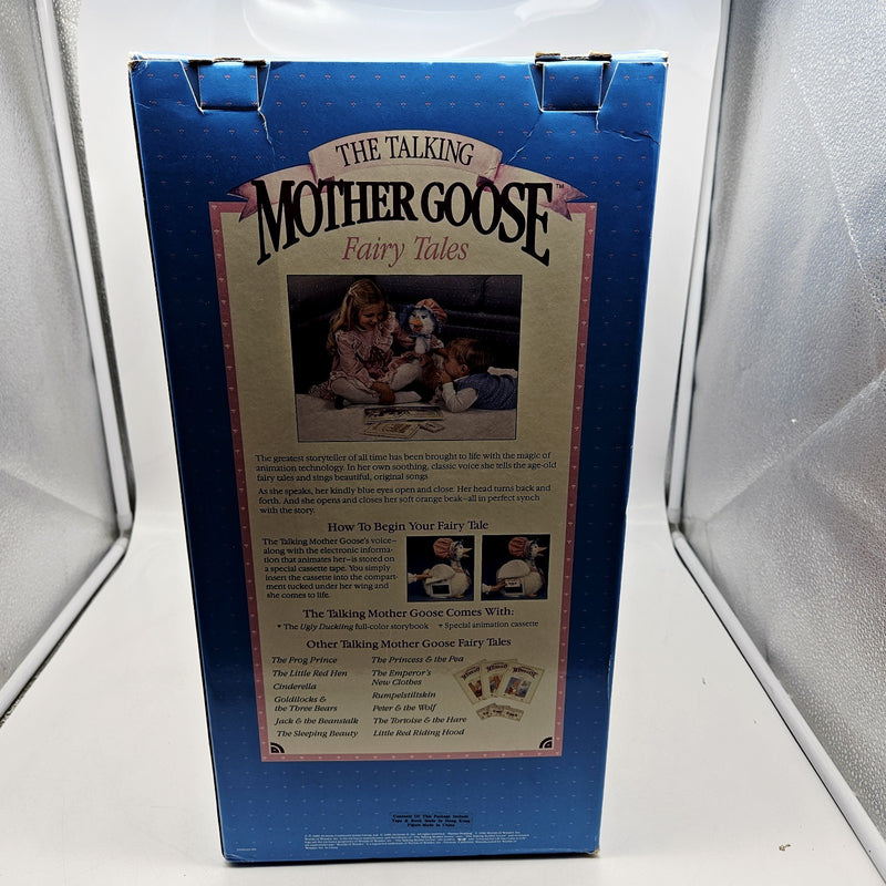 Talking Mother Goose Worlds of Wonder Set with Tapes and Books Vintage in Box