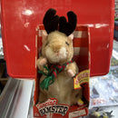 Jolly Hamster Reindeer Grooves to "Jingle Bells"