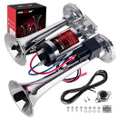 150dB Super Loud Air Horn for Cars, Trucks, and Boats - 12V Compressor