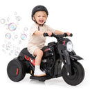 Electric 6V Kids Motorcycle Ride-On with Bubble Machine and Headlight