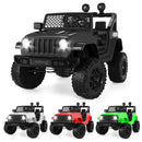 Electric Kids Ride-On Jeep Car with 12V/24V Power Wheels, Music, and Remote Control