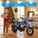 24V 250W Electric Dirt Bike for Kids with Music, Reaching Speeds of 14 MPH