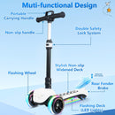 Illuminated Electric Scooter for Children 3-12 Years, Spacious Deck, 3 Height Settings