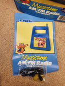 Classic ERTL Music Time Mini AM/FM Radio with Headset - Brand New and Boxed