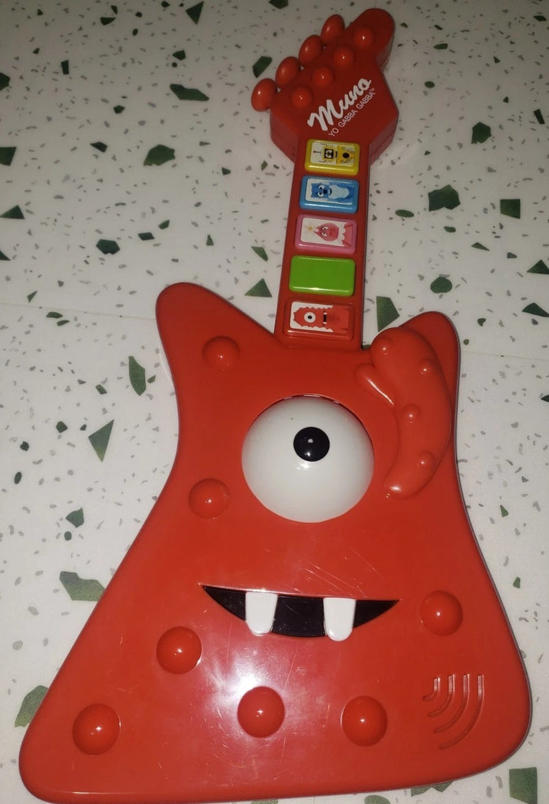 Spin Master Groovy Guitar Toy 2008 Muno Character