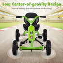 Kids 4-Wheel Pedal Go Kart with Steering Handlebars for Toddlers