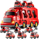7-in-1 Fire Engine Playset for Toddlers Aged 3-5