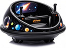 360° Rotating Electric Bumper Car for Kids - 12V Remote-Controlled Ride-On Toy with LED Lights