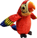 Chatty Plush Macaw - Your Fun Companion for Language Learning