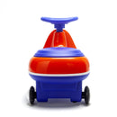 12V Electric Twisting Ride-On Car for Kids Aged 3-6 with LED Lights and Music