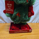 Dandee Retro Animated Light-Up Dancing Christmas Tree Hat 16"