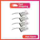 MakerFocus 3.7V 3000mAh Lithium Polymer Rechargeable Battery Pack for ESP32 (Set of 4)