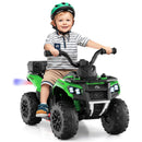6V Children's Ride-On ATV with Music, Spray Feature, USB Port, and Storage Box