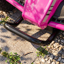 Dual Motor 24V Kids Electric Ride-On Car with Remote Control and Suspension in Pink