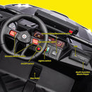 24V Electric UTV for Kids - 2-Seater Ride-On Car with 4x200W Motors for Off-Road Adventures
