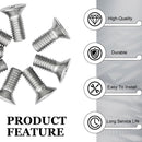 8-Pack Stainless Steel Brake Disc Rotor Screws 93600-06014-0H - Fits Various Models