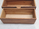 Charming Rectangular Wooden Box, 8" x 3-1/2"