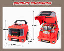 Engaging Truck Engine Playset with Lights, Sounds, and Removable Components for Ages 3-5