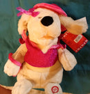 Pink Plush Singing and Dancing Puppy with "You Sexy Thing" Melody