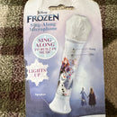 Disney Frozen Light-Up Sing-Along Microphone with Built-In Music, Requires 2 AAA Batteries