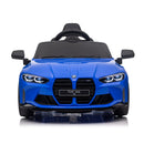 BMW M4 12V Kids Electric Ride-On Car with 2.4G Remote Control and 3 Speed LED Lights