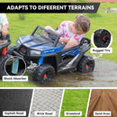 Blue 12V Electric Ride-On Truck for Kids Aged 3-6
