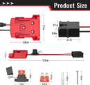 18V Battery Adapter Set for Power Wheels Ride-On Vehicles 40A