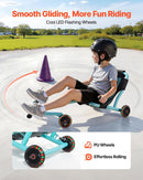Outdoor Side-to-Side Swing Scooter for Kids - 132LB Capacity Riding Toy
