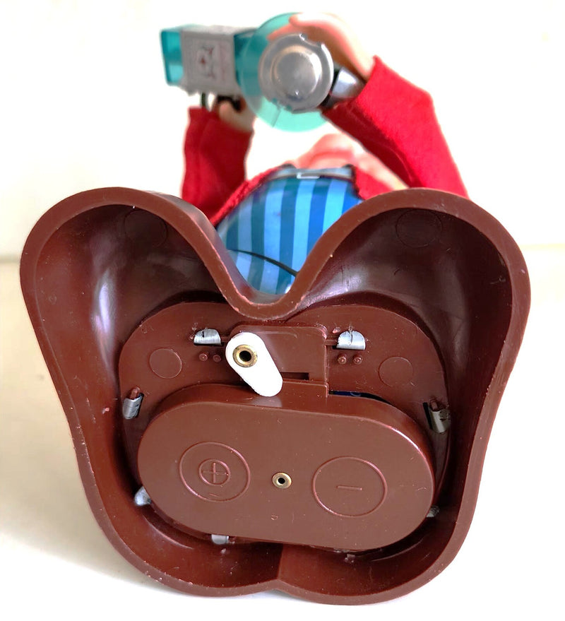 Vintage Battery Operated Tin Toy by Yonezawa Japan