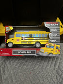 Max Action School Bus Toy with Lights and Sounds