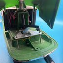 Vintage Normatt Battery Operated John Deere Sled Snowmobile *Read