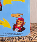 Monkey Charley The Chimp Vintage Electronic Battery Operated *NOT WORKING