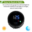 2" 52mm Black Air/Fuel Ratio Monitor