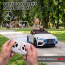 Mercedes AMG CLE 53 Kids Electric Ride-On Car with Remote Control, White