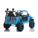 Electric Blue Ride-On Car for Kids Ages 3-5 with Remote Control